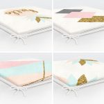 - RealHomes Fermuarlı Sandalye Minderi - Realhomes  4'lü Soft Renkli Özel Tasarım Dekoratif Fermuarlı Sandalye Minderi Seti Realhomes