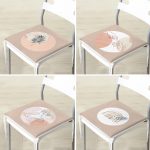 4'lü Bohem Tasarımlı Dijital Baskılı Fermuarlı Sandalye Minderi Seti Realhomes