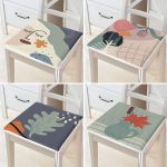 - RealHomes Fermuarlı Sandalye Minderi - Realhomes 4'lü Bohem Tasarımlı Dijital Baskılı Fermuarlı Sandalye Minderi Seti Realhomes