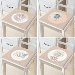 4'lü Bohem Tasarımlı Dijital Baskılı Fermuarlı Sandalye Minderi Seti Realhomes