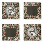 - RealHomes Fermuarlı Sandalye Minderi - Realhomes  4'lü Etnik Çiçek Özel Tasarımlı Dijital Baskılı Modern Fermuarlı Sandalye Minderi Seti Realhomes