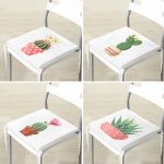 - RealHomes Fermuarlı Sandalye Minderi - Realhomes  4'lü Sevimli Saksılı Kaktüs Tasarımlı Dijital Baskılı Modern Fermuarlı Sandalye Minderi Seti Realhomes