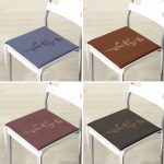 - RealHomes Fermuarlı Sandalye Minderi - Realhomes  4'lü Renkli Zemin Onedraw Çiçek Çizimli Dijital Baskılı Modern Fermuarlı Sandalye Minderi Seti Realhomes