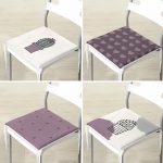 - RealHomes Fermuarlı Sandalye Minderi - Realhomes  4'lü Kalp & Kaktüs Özel Tasarım Dijital Baskılı Modern Fermuarlı Sandalye Minderi Seti Realhomes