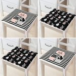 - RealHomes Fermuarlı Sandalye Minderi - Realhomes  4'lü Saksıdaki Çiçekler Özel Tasarım Dijital Baskılı Modern Fermuarlı Sandalye Minderi Seti Realhomes