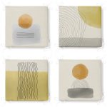 - RealHomes Fermuarlı Sandalye Minderi - Realhomes 4'lü Soft Renkli Özel Tasarım Modern Fermuarlı Sandalye Minderi Seti Realhomes