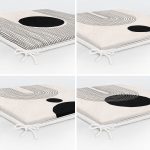 - RealHomes Fermuarlı Sandalye Minderi - Realhomes  4'lü Krem Zemin Çizgli Motifli Fermuarlı Sandalye Minderi Seti Realhomes