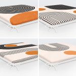 - RealHomes Fermuarlı Sandalye Minderi - Realhomes 4'lü Minimalist Tasarımlı Modern Fermuarlı Sandalye Minderi Seti Realhomes