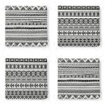 - RealHomes Fermuarlı Sandalye Minderi - Realhomes 4'lü Özel Tasarım İskandinav Çizimli Dijital Baskılı Modern Fermuarlı Sandalye Minderi Seti Realhomes