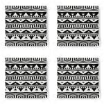 - RealHomes Fermuarlı Sandalye Minderi - Realhomes  4'lü Özel Tasarım İskandinav Tasarımlı Dijital Baskılı Modern Fermuarlı Sandalye Minderi Seti Realhomes