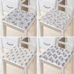 - RealHomes Fermuarlı Sandalye Minderi - Realhomes 4'lü Kot Zeminde Kristal ve Çam Ağacı Motifli Modern Dijital Baskılı Dekoratif Fermuarlı Sandalye Minderi Seti Realhomes