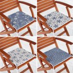 - RealHomes Fermuarlı Sandalye Minderi - Realhomes  4'lü Kot Zemin Üzerinde Yıldız Ve Kristal Taneleri Desenli Özel Tasarım Dijital Baskılı Fermuarlı Sandalye Minderi Seti Realhomes