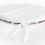 Bağ Evi Tasarımlı Kış Temalı Dijital Baskılı Yuvarlak Fermuarlı Sandalye Minderi Realhomes