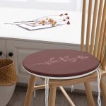 - RealHomes Yuvarlak Fermuarlı Minder - Realhomes  Minimalist Özel Tasarımlı Dijital Baskılı Yuvarlak Fermuarlı Sandalye Minderi Realhomes