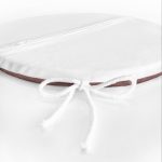 - RealHomes Yuvarlak Fermuarlı Minder - Realhomes  Minimalist Özel Tasarımlı Dijital Baskılı Yuvarlak Fermuarlı Sandalye Minderi Realhomes