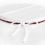 - RealHomes Yuvarlak Fermuarlı Minder - Realhomes Ekose Zemin Geyik Tasarımlı Dijital Baskılı Yuvarlak Fermuarlı Sandalye Minderi Realhomes