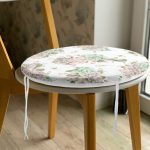 - RealHomes Yuvarlak Fermuarlı Minder - Realhomes Çiçek Demetleri Özel Tasarım Dijital Baskılı Modern Yuvarlak Fermuarlı Sandalye Minderi Realhomes