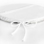 - RealHomes Yuvarlak Fermuarlı Minder - Realhomes  Krem Kumlama Zemin Kaktüs Tasarımlı Dijital Baskılı Modern Yuvarlak Fermuarlı Sandalye Minderi Realhomes