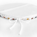 - RealHomes Yuvarlak Fermuarlı Minder - Realhomes  Güneş ve Renkli Işınları Özel Tasarım Dijital Baskılı Modern Yuvarlak Fermuarlı Sandalye Minderi Realhomes