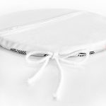 - RealHomes Yuvarlak Fermuarlı Minder - Realhomes İskandinav Desenli Etnik Tasarımlı Dijital Baskılı Yuvarlak Fermuarlı Sandalye Minderi Realhomes