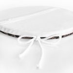 - RealHomes Yuvarlak Fermuarlı Minder - Realhomes Gül & Portre Motifli Dijital Baskılı Yuvarlak Fermuarlı Sandalye Minderi Realhomes