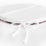 Özel Tasarım Çiçek Yaprakları Dijital Baskılı Yuvarlak Fermuarlı Sandalye Minderi Realhomes