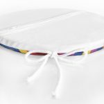 - RealHomes Yuvarlak Fermuarlı Minder - Realhomes Renkli Geometrik Desenli Dijital Baskılı Yuvarlak Fermuarlı Sandalye Minderi Realhomes