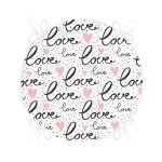 - RealHomes Yuvarlak Fermuarlı Minder - Realhomes  Realhomes Love Baskılı Pembe Kalpli Modern Yuvarlak Fermuarlı Sandalye Minderi Realhomes