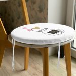 - RealHomes Yuvarlak Fermuarlı Minder - Realhomes Love Kalp Desenli Dijital Baskılı Yuvarlak Fermuarlı Sandalye Minderi Realhomes