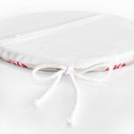 - RealHomes Yuvarlak Fermuarlı Minder - Realhomes  Krem Zeminli Geometrik Dijital Baskılı Yuvarlak Fermuarlı Sandalye Minderi Realhomes