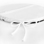 - RealHomes Yuvarlak Fermuarlı Minder - Realhomes Damalı Fashion Girl Dijital Baskılı Modern Yuvarlak Fermuarlı Sandalye Minderi Realhomes