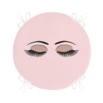 - RealHomes Yuvarlak Fermuarlı Minder - Realhomes Modern Kirpik Dijital Baskılı Yuvarlak Fermuarlı Sandalye Minderi Realhomes