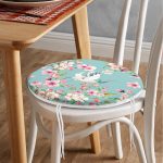 - RealHomes Yuvarlak Fermuarlı Minder - Realhomes  Realhomes Ebabil Kuşları Motifli Modern Yuvarlak Fermuarlı Sandalye Minderi Realhomes