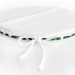 - RealHomes Yuvarlak Fermuarlı Minder - Realhomes Zikzak Zebra Temalı Yaprak Çizimli Dijital Baskılı Yuvarlak Fermuarlı Sandalye Minderi Realhomes