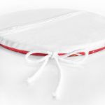 Merry Christmas Geyik Desenli Yuvarlak Fermuarlı Sandalye Minderi Realhomes