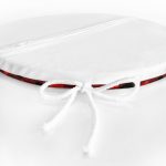 - RealHomes Yuvarlak Fermuarlı Minder - Realhomes  Siyah Kırmızı Ekose Desenli Yılbaşı Temalı Yuvarlak Fermuarlı Sandalye Minderi Realhomes