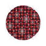 - RealHomes Yuvarlak Fermuarlı Minder - Realhomes Siyah Beyaz Ekose Desenli Altın Yaldızlı Yuvarlak Fermuarlı Sandalye Minderi Realhomes