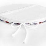 - RealHomes Yuvarlak Fermuarlı Minder - Realhomes  Realhomes Bordo Lacivert Ekose Desenli Modern Yuvarlak Fermuarlı Sandalye Minderi Realhomes