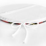 - RealHomes Yuvarlak Fermuarlı Minder - Realhomes  Kırmızı Zeminli Ekose Desenli Yuvarlak Fermuarlı Sandalye Minderi Realhomes