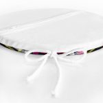 Siyah Sarı Pembe Ekose Desenli Dijital Baskılı Yuvarlak Fermuarlı Sandalye Minderi Realhomes