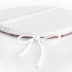 - RealHomes Yuvarlak Fermuarlı Minder - Realhomes  Altın Yaldızlı Mermer Desenli Dijital Baskılı Yuvarlak Fermuarlı Sandalye Minderi Realhomes