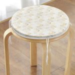 - RealHomes Yuvarlak Fermuarlı Minder - Realhomes  Geometrik Mermer Zeminli Modern Yuvarlak Fermuarlı Sandalye Minderi Realhomes