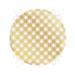 - RealHomes Yuvarlak Fermuarlı Minder - Realhomes  Geometrik Sanat Altın Detaylı Özel Tasarım Modern Yuvarlak Fermuarlı Sandalye Minderi Realhomes