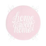 - RealHomes Yuvarlak Fermuarlı Minder - Realhomes  Home Sweet Home Dijital Baskılı Yuvarlak Fermuarlı Sandalye Minderi Realhomes