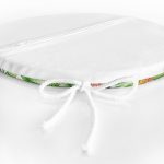 Summer Tropikal Desenli Özel Tasarımlı Yuvarlak Fermuarlı Sandalye Minderi Realhomes