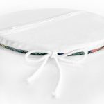 - RealHomes Yuvarlak Fermuarlı Minder - Realhomes  Lacivert Zeminli Leopar Özel Tasarım Yuvarlak Fermuarlı Sandalye Minderi Realhomes