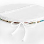 - RealHomes Yuvarlak Fermuarlı Minder - Realhomes Realhomes Afrika Etnik Desenli Dijital Baskılı Modern Yuvarlak Fermuarlı Sandalye Minderi Realhomes