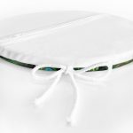 - RealHomes Yuvarlak Fermuarlı Minder - Realhomes  Koyu Zeminde Renkli Tüyler Özel Tasarımlı Yuvarlak Fermuarlı Sandalye Minderi Realhomes