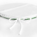 Suluboya Kaktüs Tasarımlı Dijital Baskılı Yuvarlak Fermuarlı Sandalye Minderi Realhomes