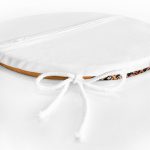 - RealHomes Yuvarlak Fermuarlı Minder - Realhomes  Zarafet Turuncu Zeminli Özel Tasarım Yuvarlak Fermuarlı Sandalye Minderi Realhomes